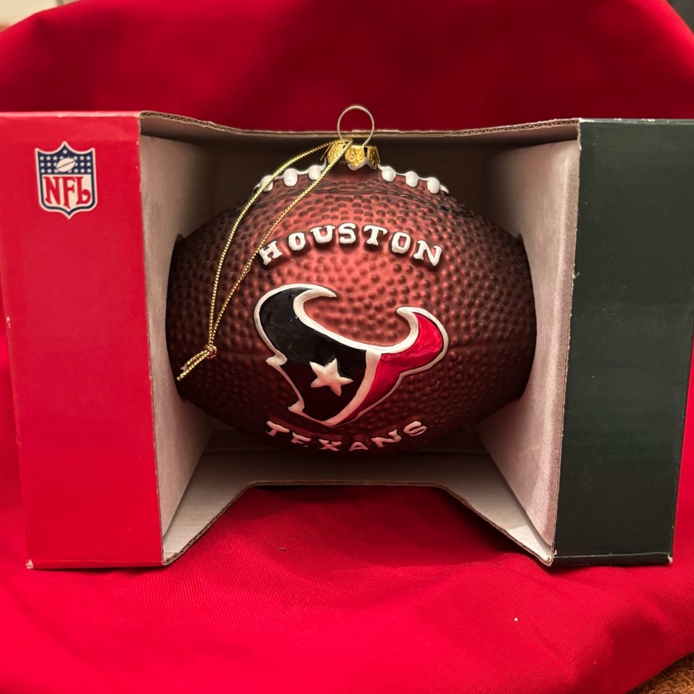 🏈Houston Texans NFL Holiday Ornament 🏈